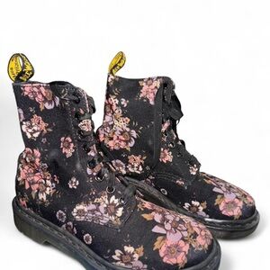 Dr. Martens Floral Boots